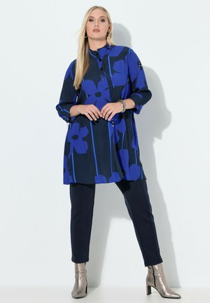 FLORAL PUNTO DI ROMA - Blousejurk - marine