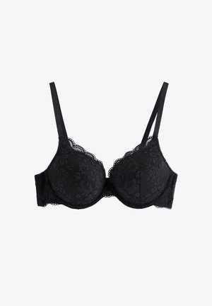 Lindex, LINDEX LINNEA SUPER PUSH-UP BRA LINDEX - Push up -rintaliivit - black