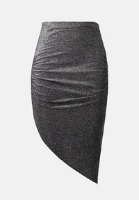 ASYMMETRIC - Pencil φούστα - black