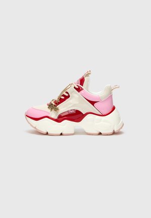 BINARY GLAM - Trainers - red/pink/cream