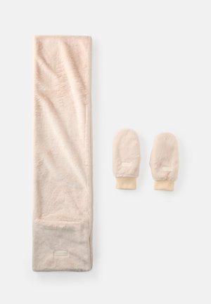 GLENTANUR UNISEX SET - Sjal - gravel