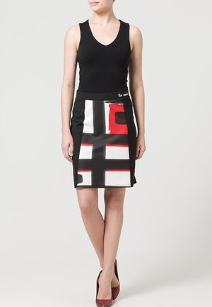 Desigual, Falda acampanada - black