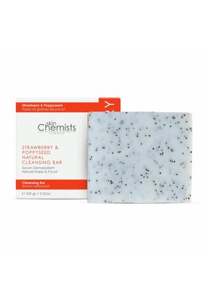 STRAWBERRY & POPPY SEED CLEANSING BAR 100G - Body scrub - multicolor