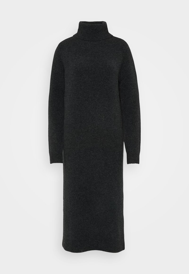 Vero Moda Tall Gebreide jurk donkergrijs gemêleerd Vero Moda Tall Gebreide jurk donkergrijs gemêleerd