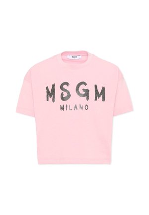 MSGM, T-SHIRT - Camiseta estampada - pink