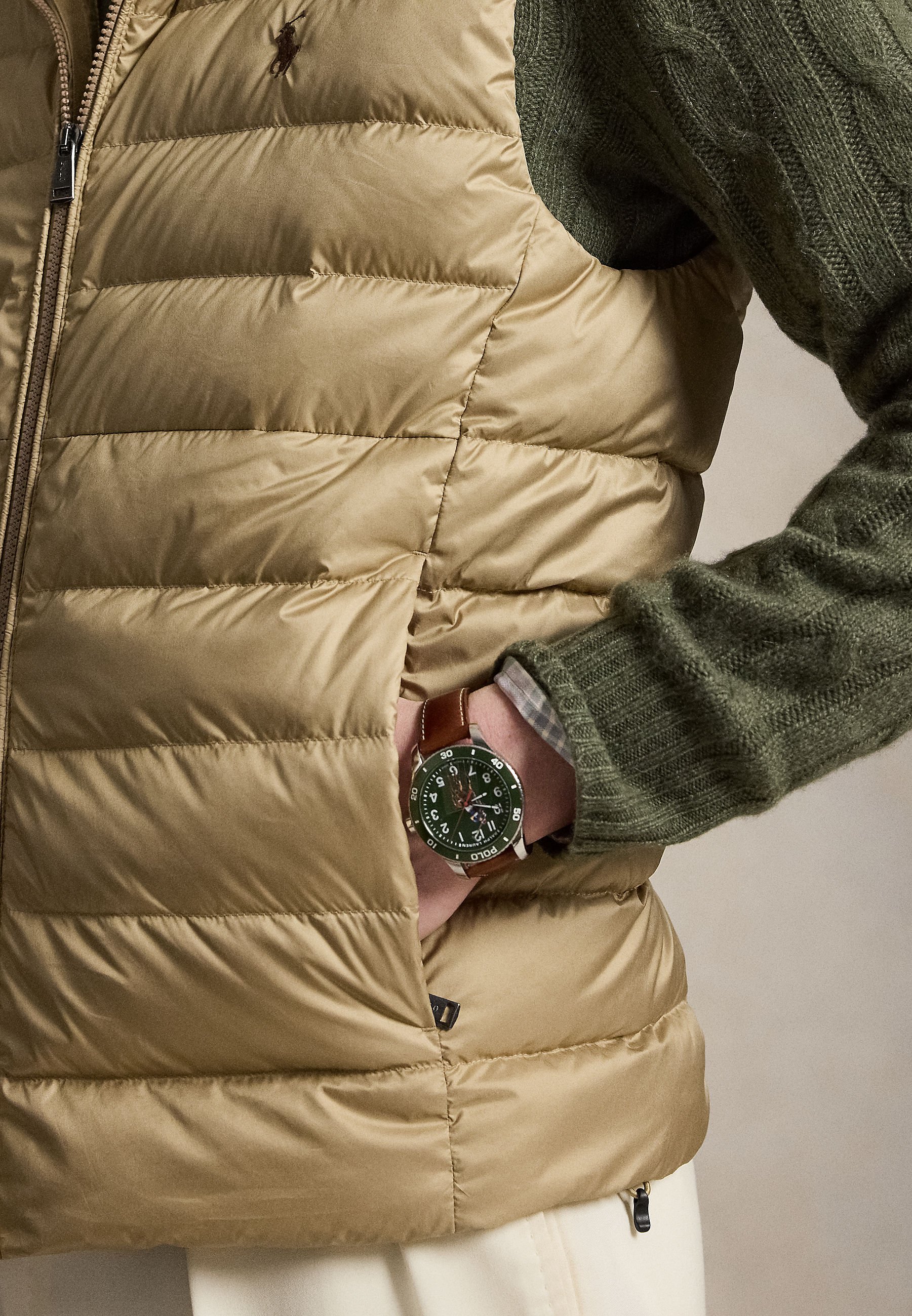 Polo Ralph Lauren THE COLDEN PACKABLE DOWN VEST - Waistcoat