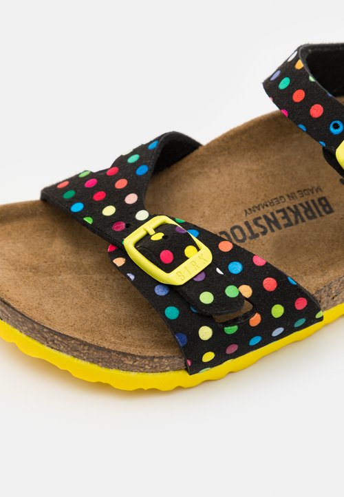 Birkenstock RIO KIDS DIGITAL DOTS - Sandals - black — photo 6