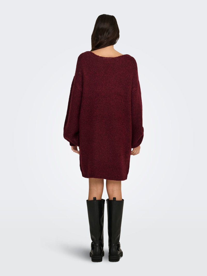 burgundy sweater dress oversized Cable Knit Oversized Sweater Dress  Burgandy  Public Mercantile