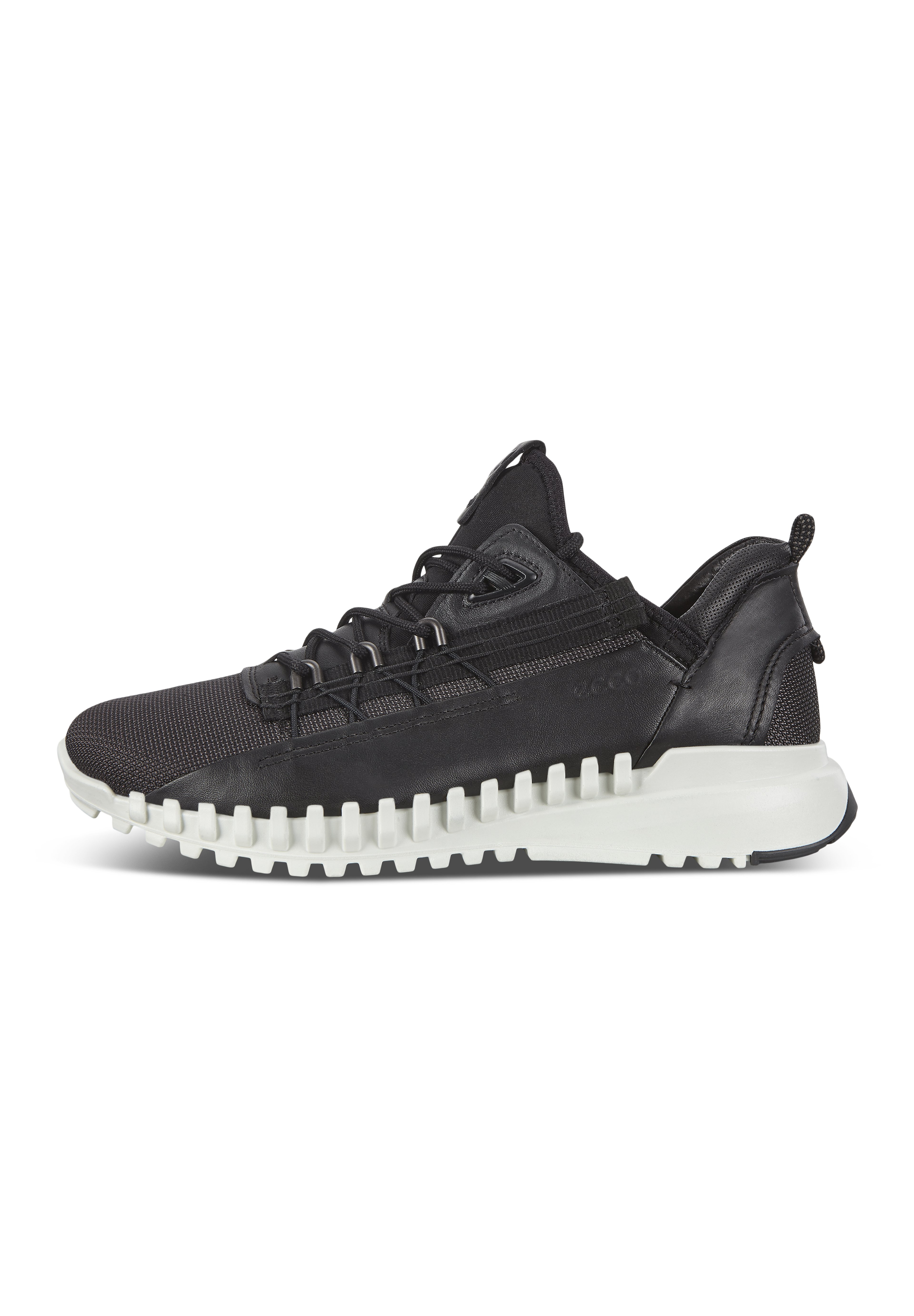 ECCO ZIPFLEX - Sneakers laag - moonless black/zwart - Zalando.nl