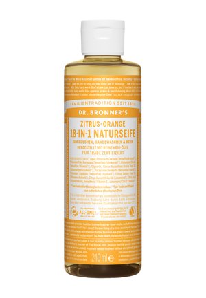 18-IN-1 NATURAL SOAP - Shower gel - zitrus-orange