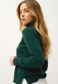 Authentic Cashmere COL ROULÉ - Jersey de punto - cypress