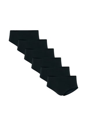 6ER PACK - SPORT ACTIVE LIGHT FLEX LOGO EINFARBIG  - Slip - schwarz