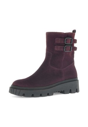 BIKER - Cowboy-/Bikerlaarsjes - mulberry
