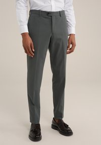 WE Fashion - THE FLEX SUIT - Suit trousers - green Thumbnail Image 1