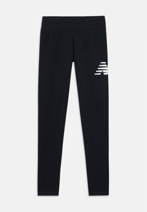 New Balance STACKED LOGO - Leggings - caviar