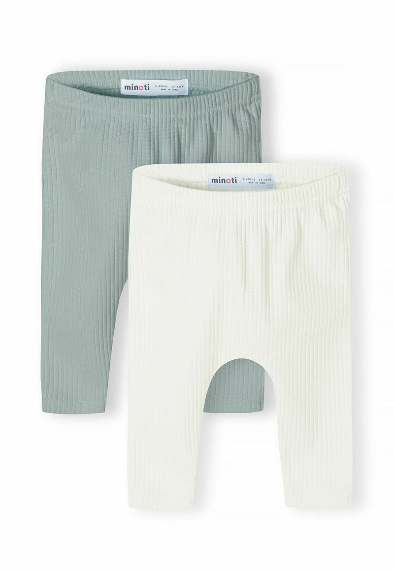MINOTI 2 PACK  - Pajkice – hlače - cream mint