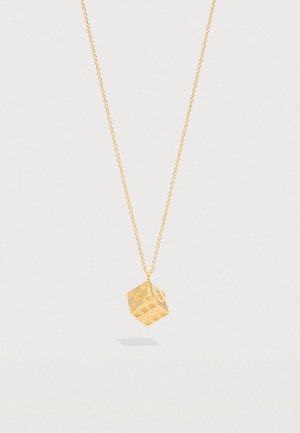 CHUNKY CHATA PENDANT NECKLACE UNISEX - Náhrdelník - yellow gold-coloured