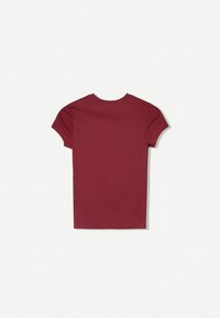 SHORT SLEEVES WITH A ROUND NECK - T-shirts basic - pink