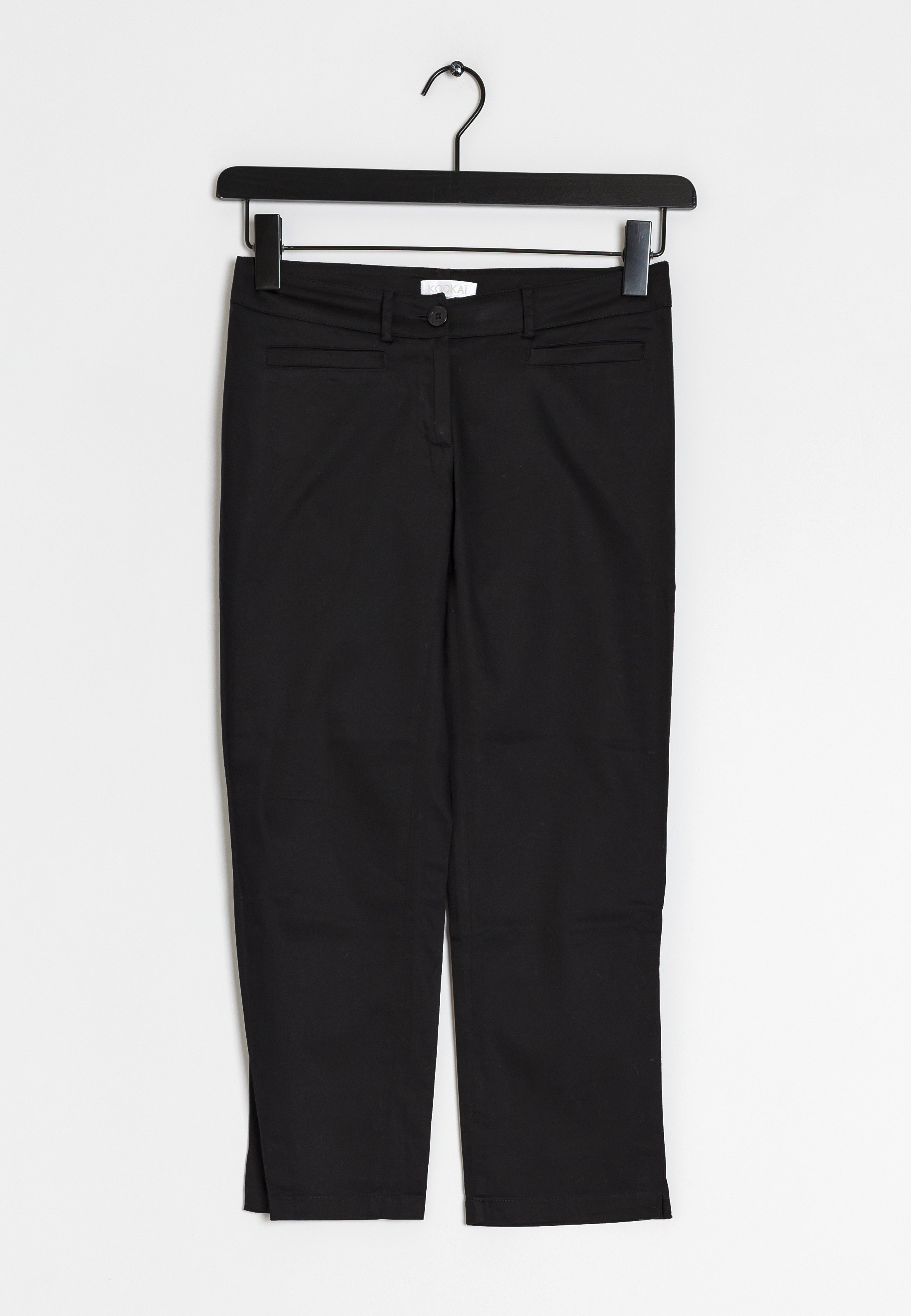 Kookai Broek - black/zwart - (Pre-owned) - Zalando.nl