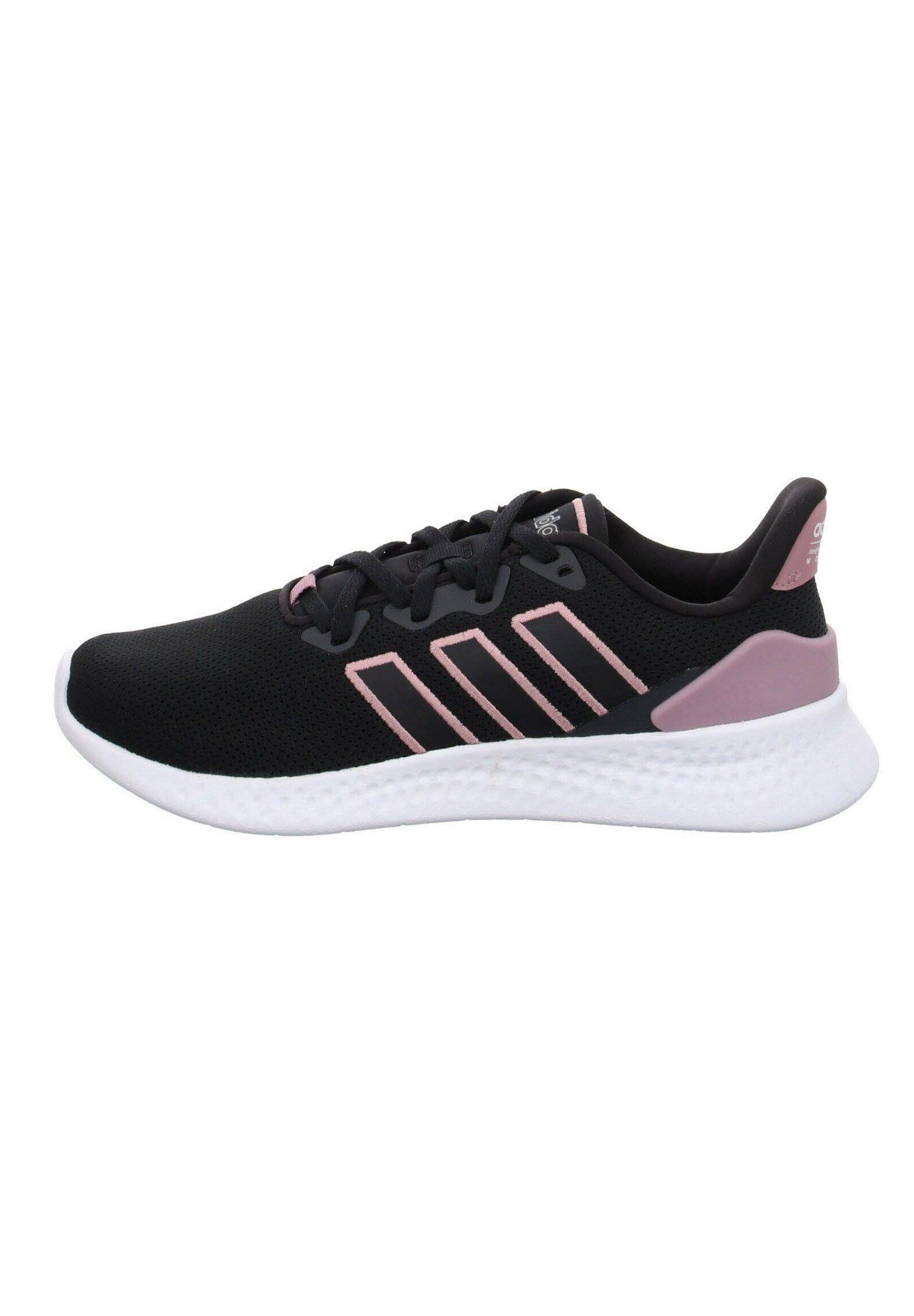 black pink adidas trainers