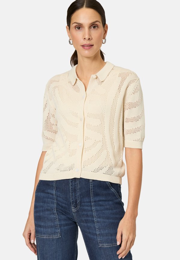 LOCHMUSTER - Strickjacke - eggnog