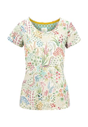 TILLY SHORT SLEEVE QUERIDA - T-shirt print - white