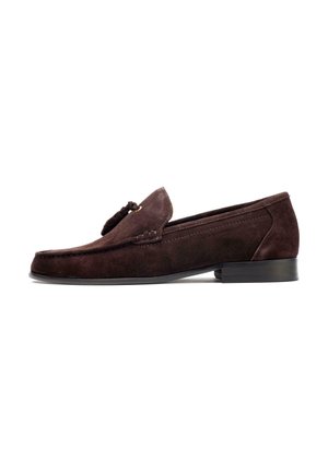 SOLE ROD TASSEL LOAFER - Slip-ons - brown