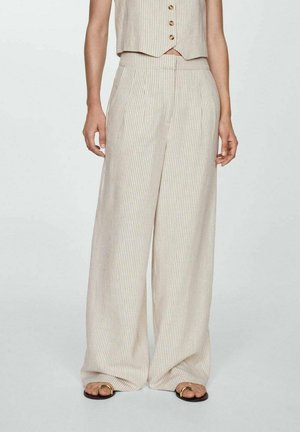 Mango Pantaloni - off-white