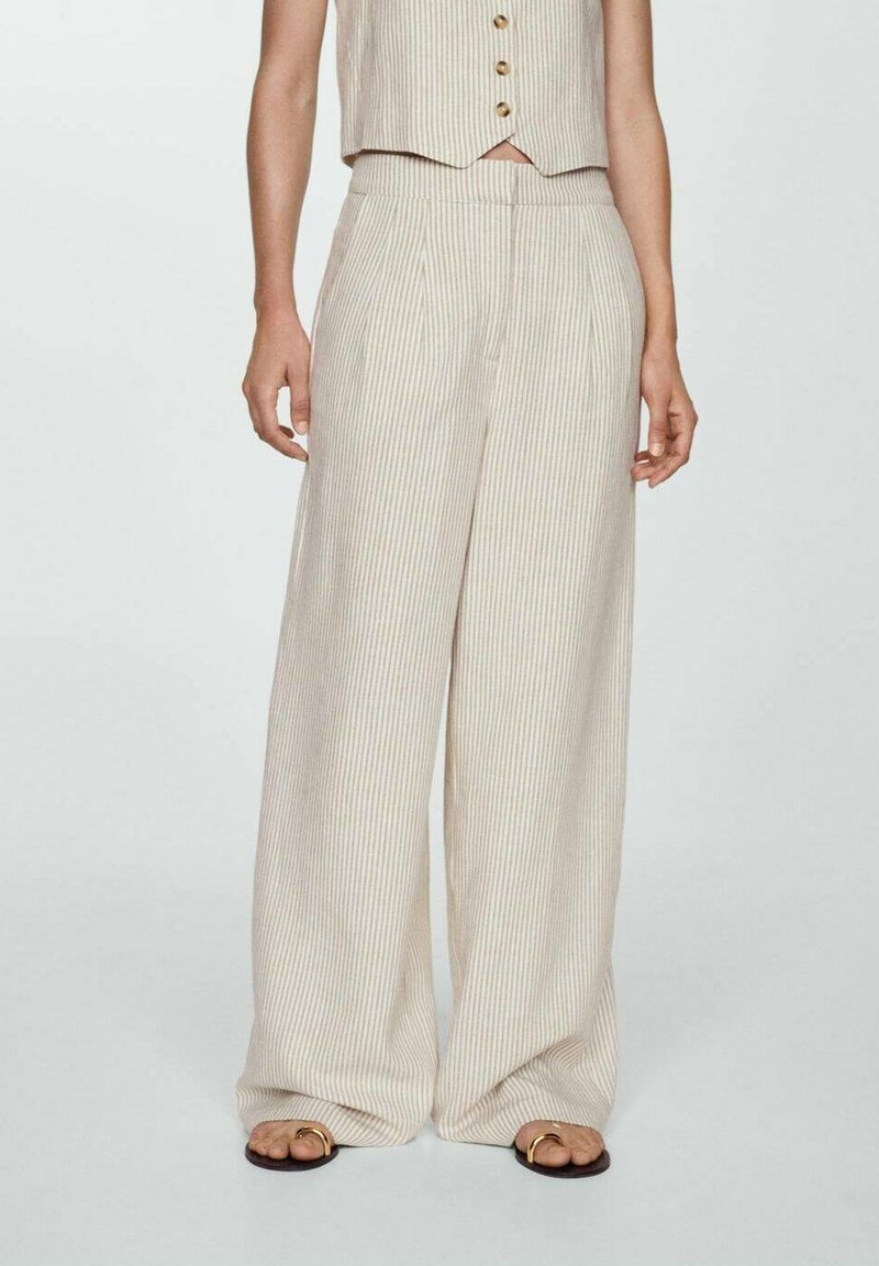 Mango Stoffhose - off-white
