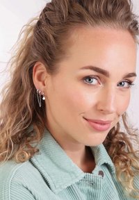 Lucardi Ohrringe - silver-coloured