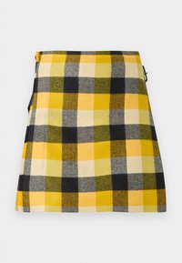 MINI KILT - Mini suknja - yellow