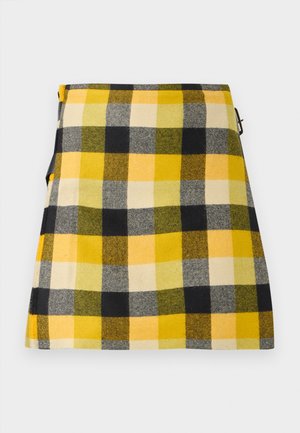 MINI KILT - Miniszoknya - yellow