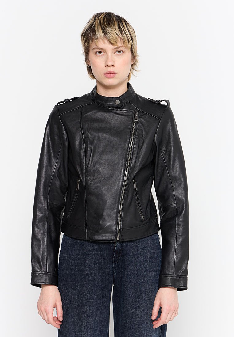 Kaporal Leren jas zwart Kaporal Leren jas zwart