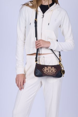 Juicy Couture, SMALL HOBO - Håndtasker - chocolate