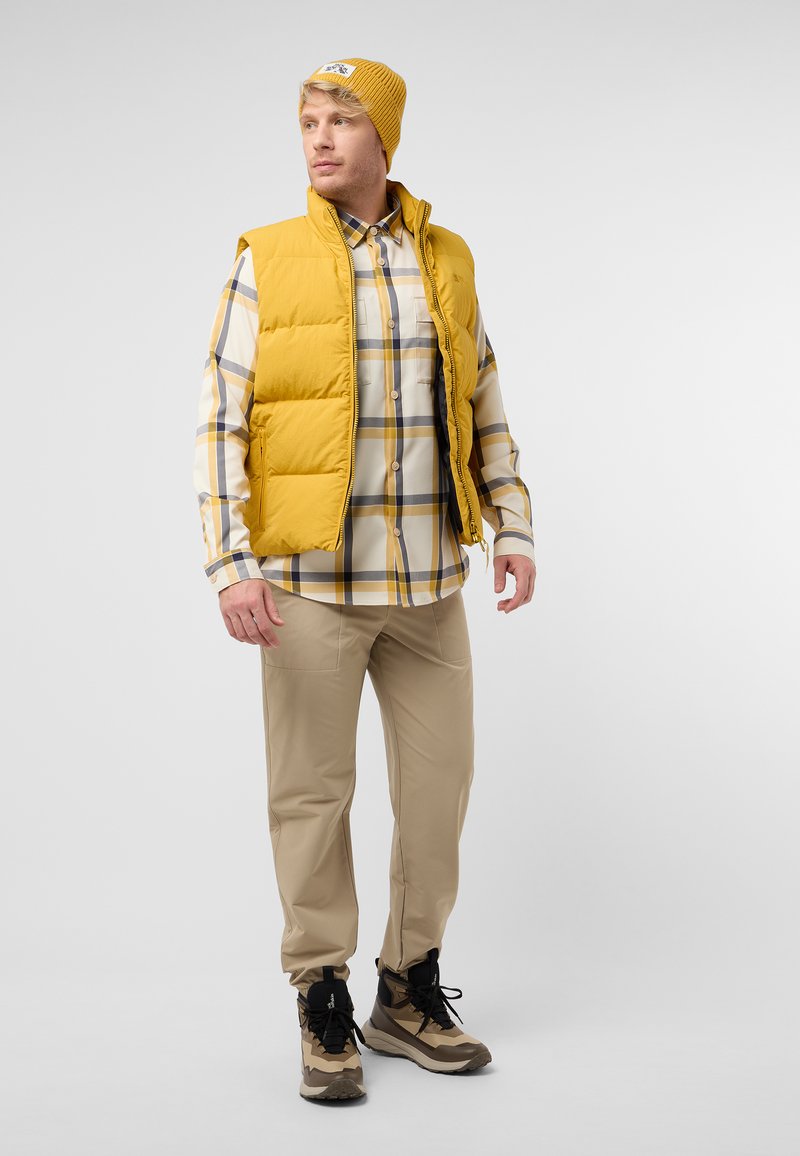 Jack Wolfskin Bodywarmer geel
