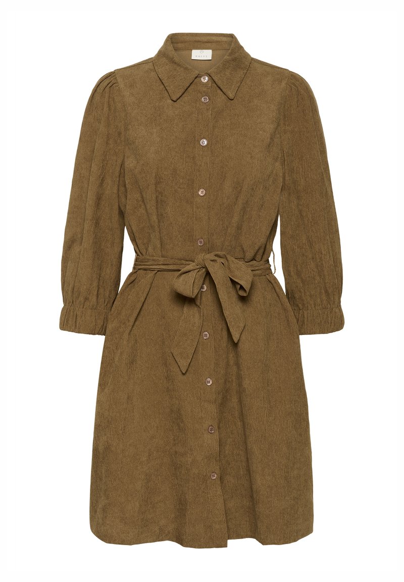 Kaffe KAVERA - Robe chemise - toasted coconut cc/marron - ZALANDO.CH