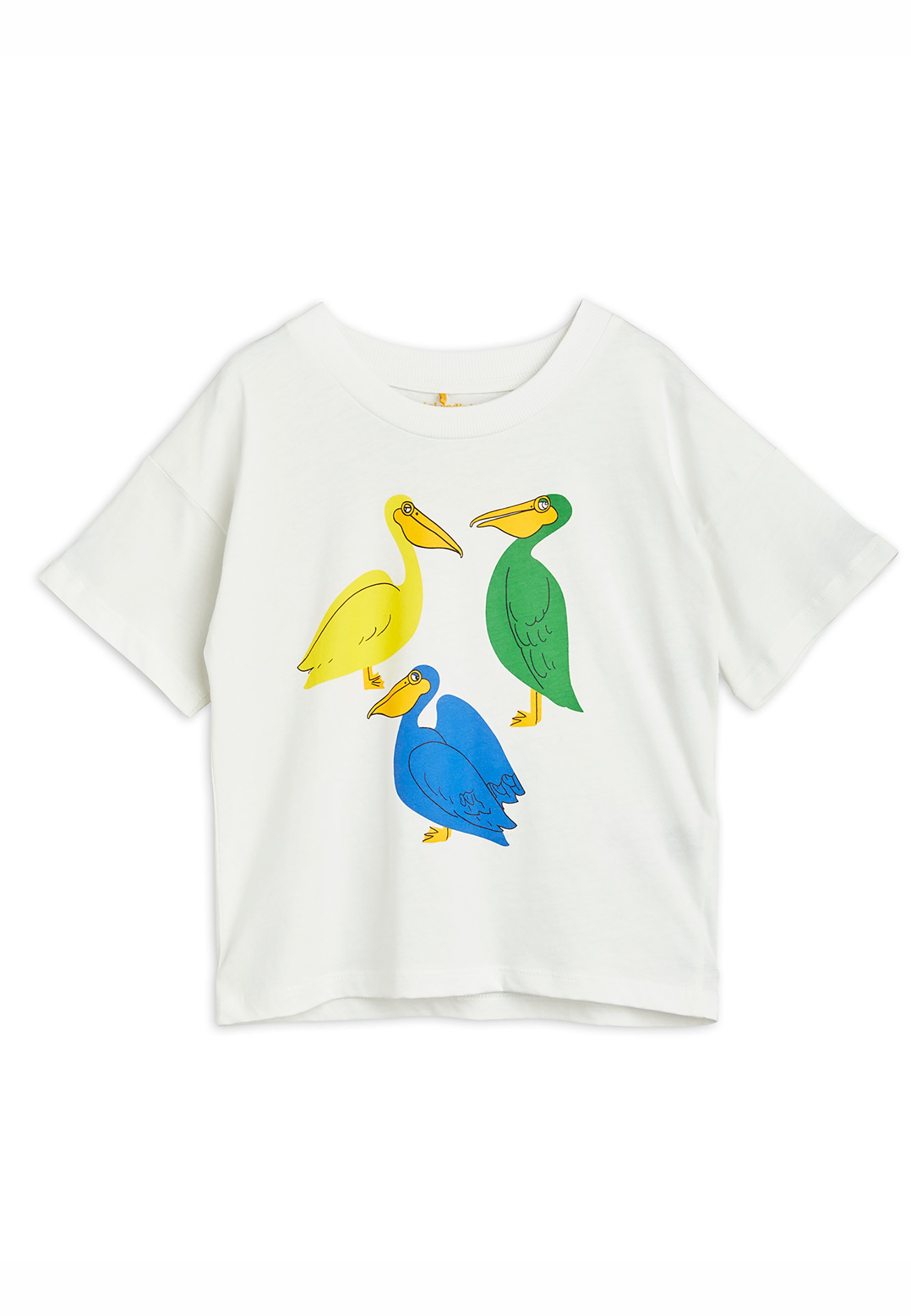 Mini Rodini Pelican aop ss tee