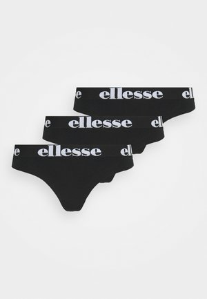 KAYLEY 3 PACK - Thong - black