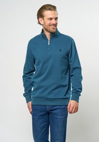 U.S. Polo Assn. KURT - Melegítőfelső - indian teal