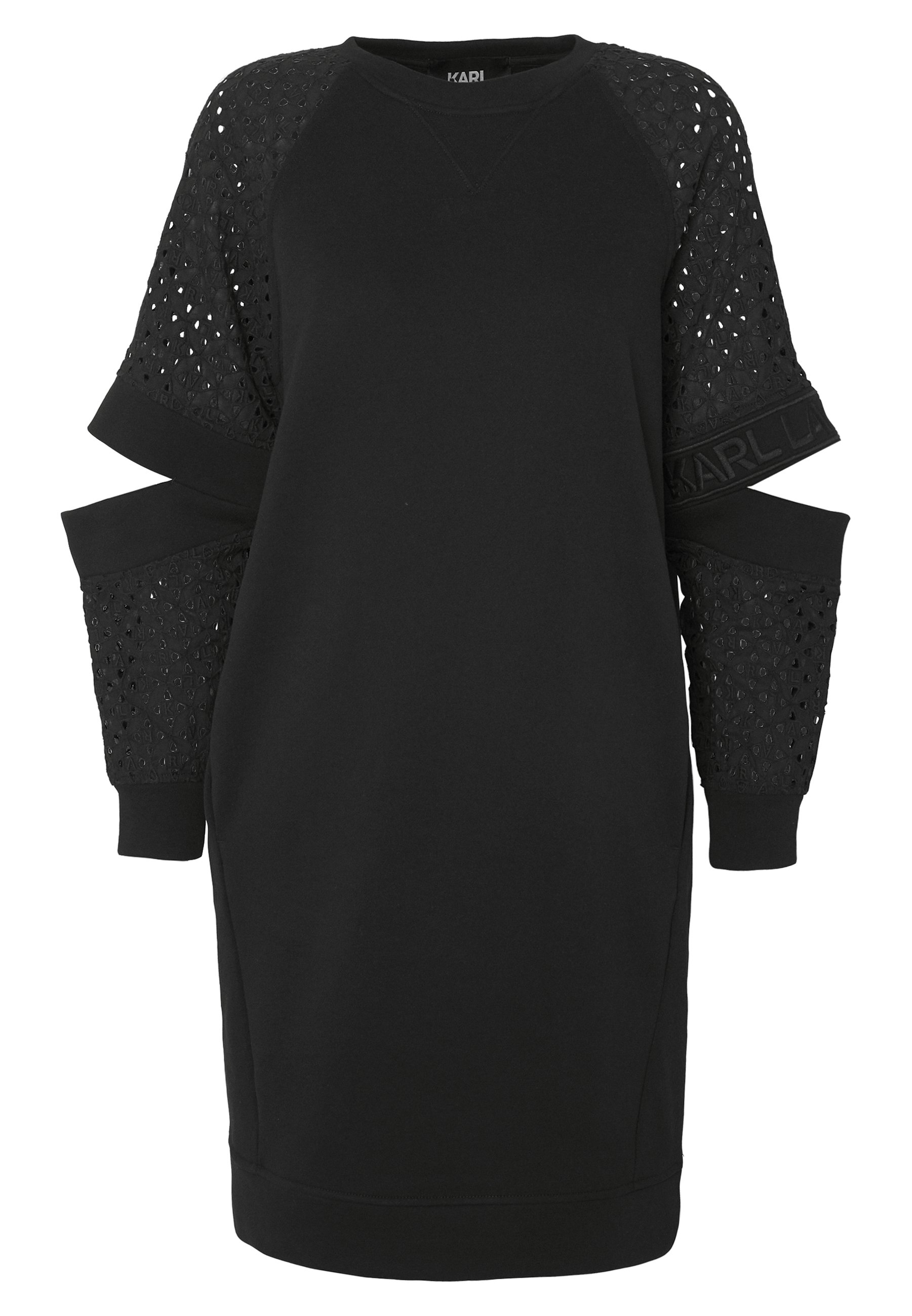 KARL LAGERFELD CUT OUT DRESS Freizeitkleid black Karl Lagerfeld Sweatshirts: Shoppe bis zu −62% | Stylight