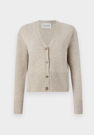 CLOSED V NECK - Strickjacke - beige