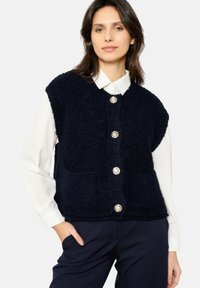 Waistcoat - navy basic