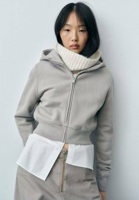 Mango Sweatjacke - grey