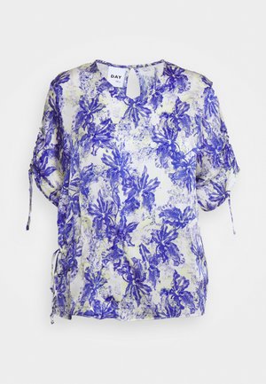 DAY Birger et Mikkelsen JOSHUA DISRUPTED FLOWERS - Bluse - stratospheric blue