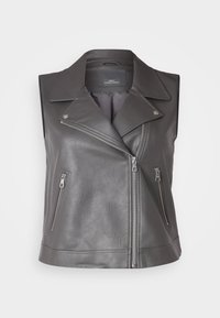 CARVERA WAISTCOAT - Strukirani kaput - thunderstorm