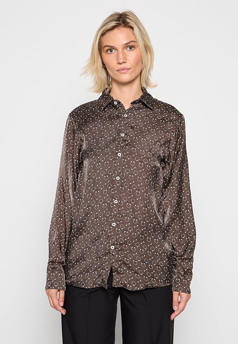 Fiorucci Overhemdblouse zwart