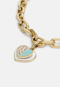 Guess LOVELY - Rannekoru - gold-coloured/turquoise