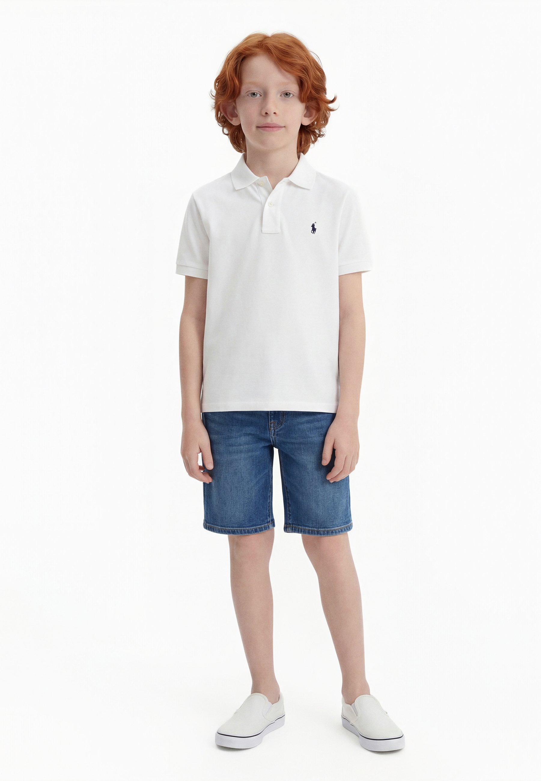 Polo Ralph Lauren REGULAR FIT - Bluză polo - white/alb - Zalando.ro