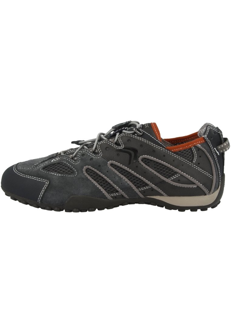 Geox UOMO SNAKE - Sneaker low - dark grey/dunkelgrau - Zalando.de