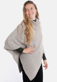 Knit Factory NICKY - Poncho - iced clay